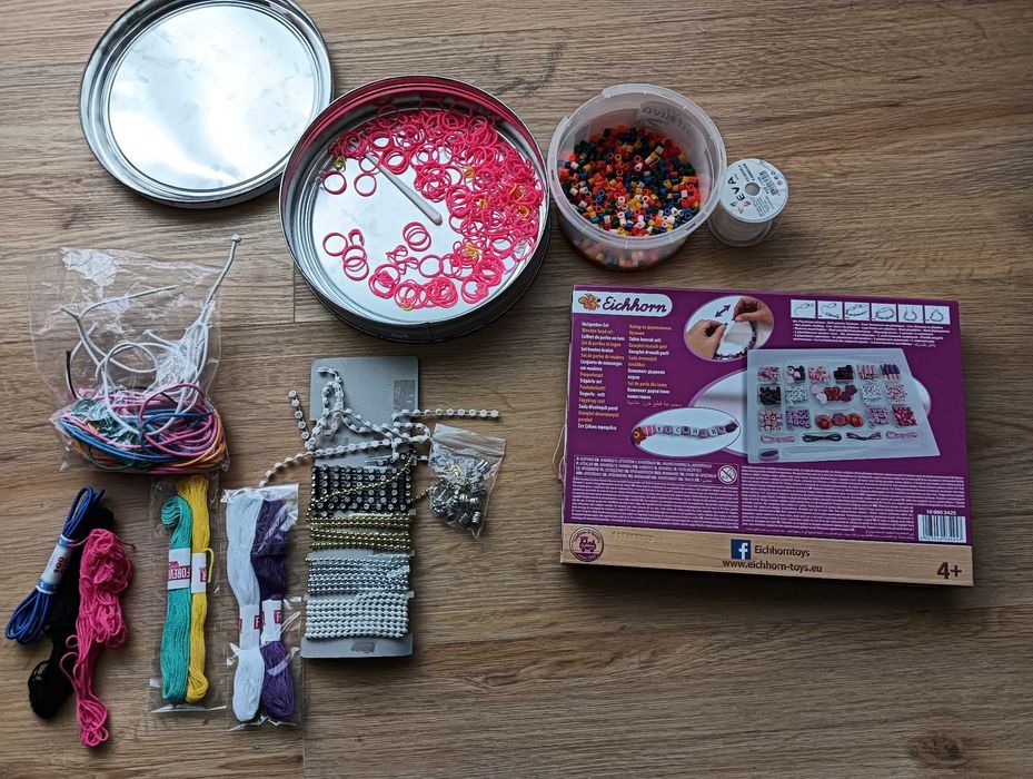 Material para fazer pulseiras/fios infantis