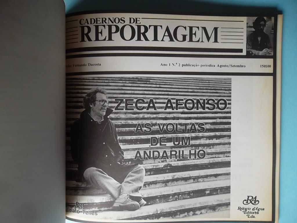 Zeca Afonso, as voltas de um andarilho (Cadernos de Reportagem)