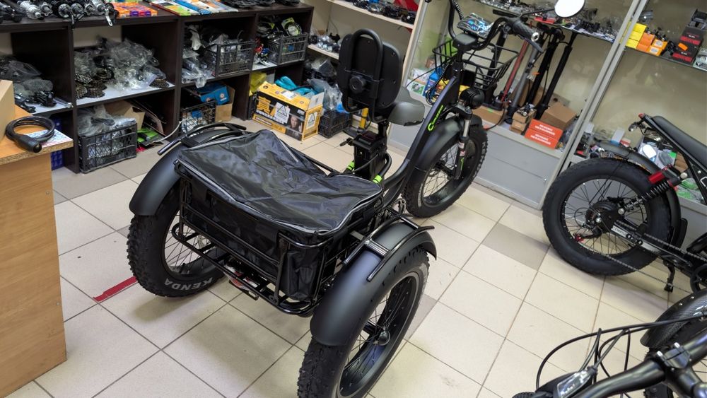Электровелосипед E-Tricycle Cruzzer Turbo Pro