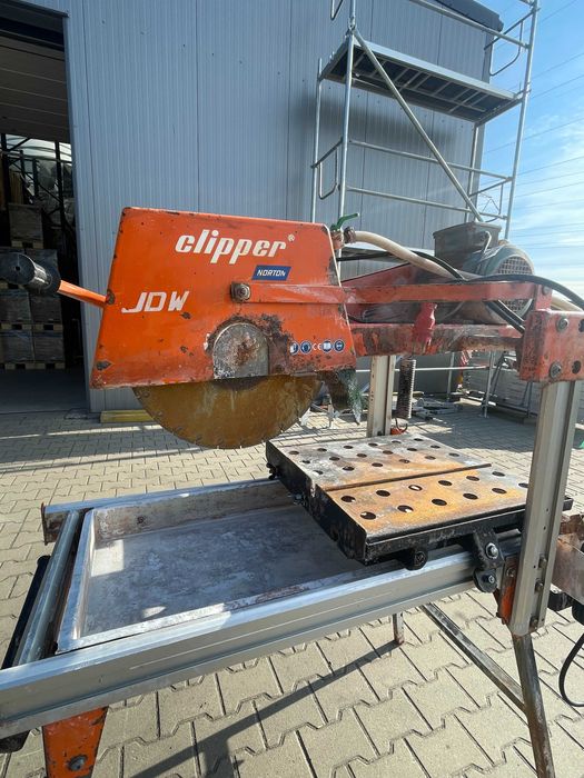 Piła przecinarka stolikowa Norton Clipper JDW Junior 400 kostki cegły