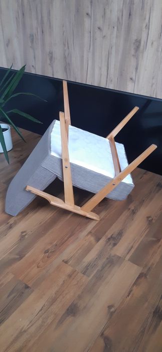 Fotel z PRL, po renowacji.