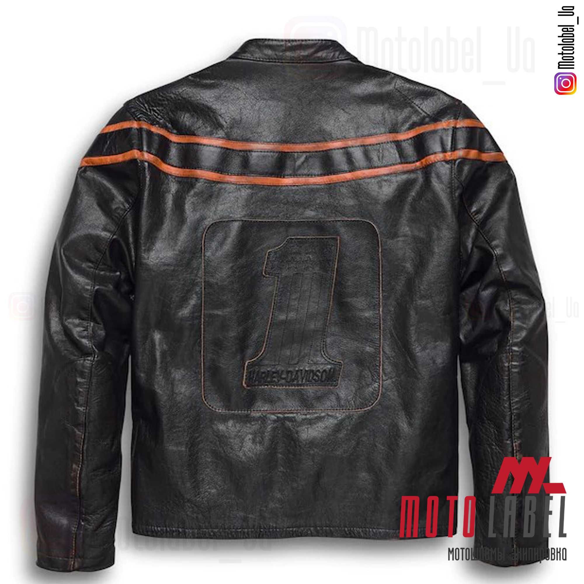 Куртка кожаная Harley-Davidson Digger/Double Ton мото