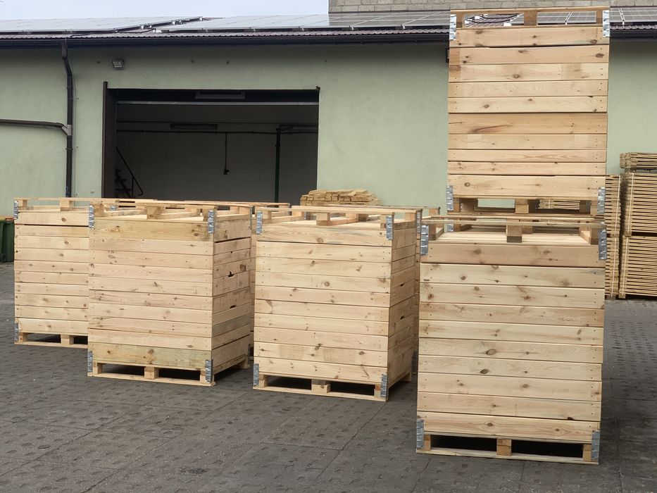 Skrzyniopalety owoce, warzywa różne wymiary! Oferty do ARMIR!