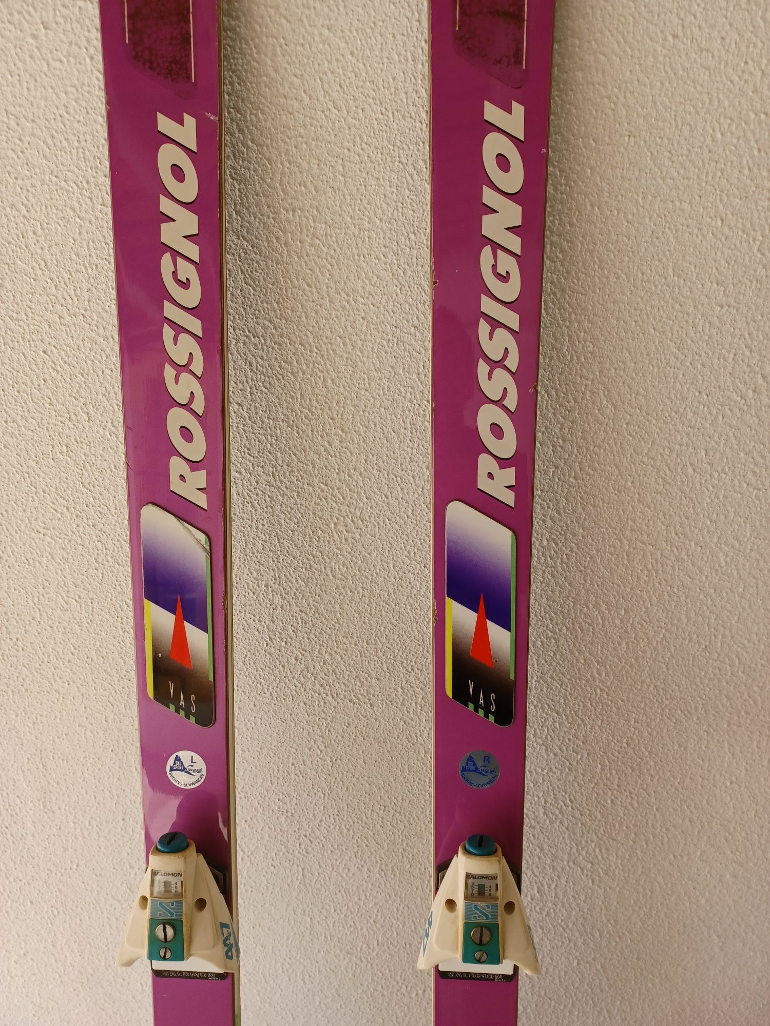 Skis Rossignol +bastões Rossignol