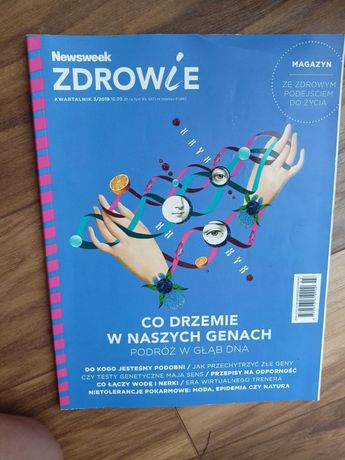 Newsweek zdrowie 3/2019. Geny. Czasopismo. Kwartalnik.