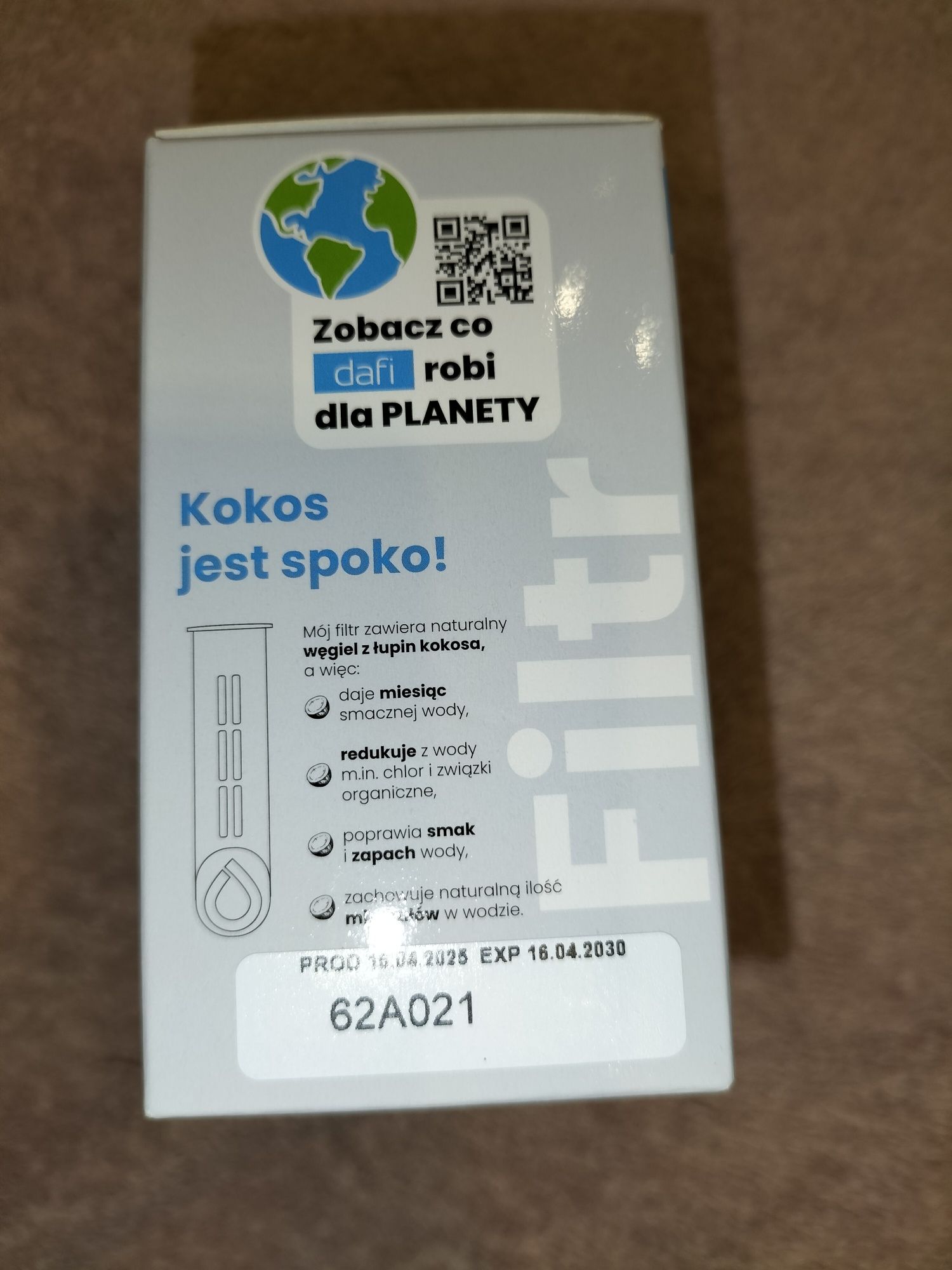 Nowe filtry Dafi do butelki opakowanie 3 sztuki