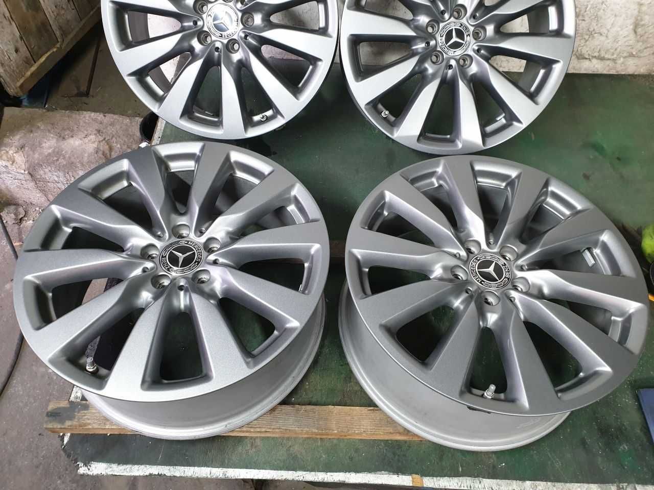 Felgi alu Mercedes R19 5x112 8JX19H2 ET 38 czujniki TPMS Audi VW Skoda