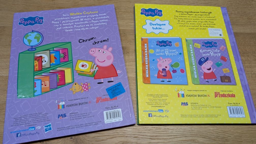 Książki Świnka Peppa