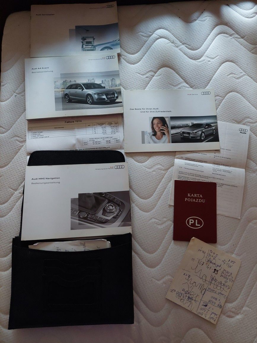 Audi A4 B8 Czarny