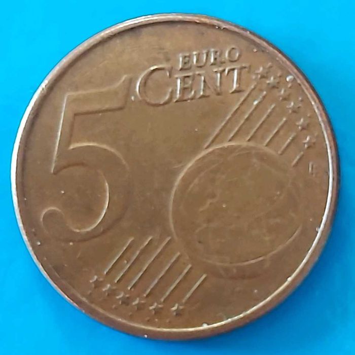 5 Cêntimos de 2010  do Luxemburgo. Henri