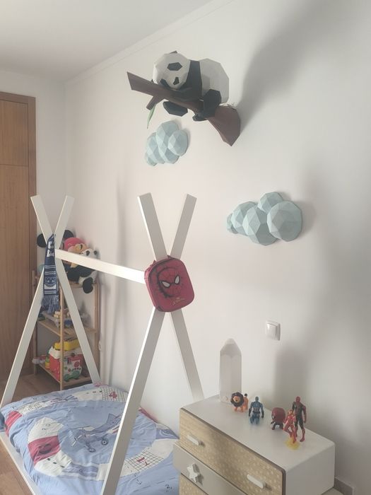 Decoração de parede quarto bebe