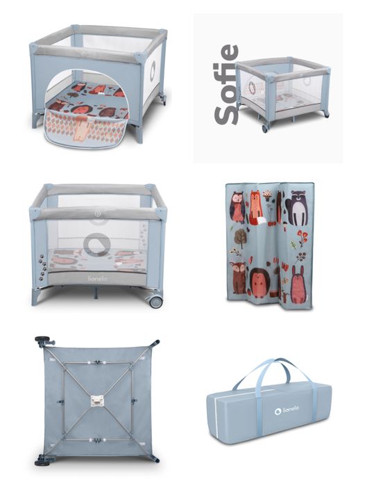 Манеж Lionelo Sofie Blue Sky