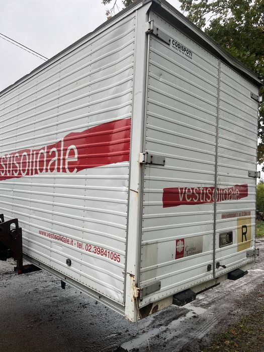 Kontener aluminiowy zamykany
