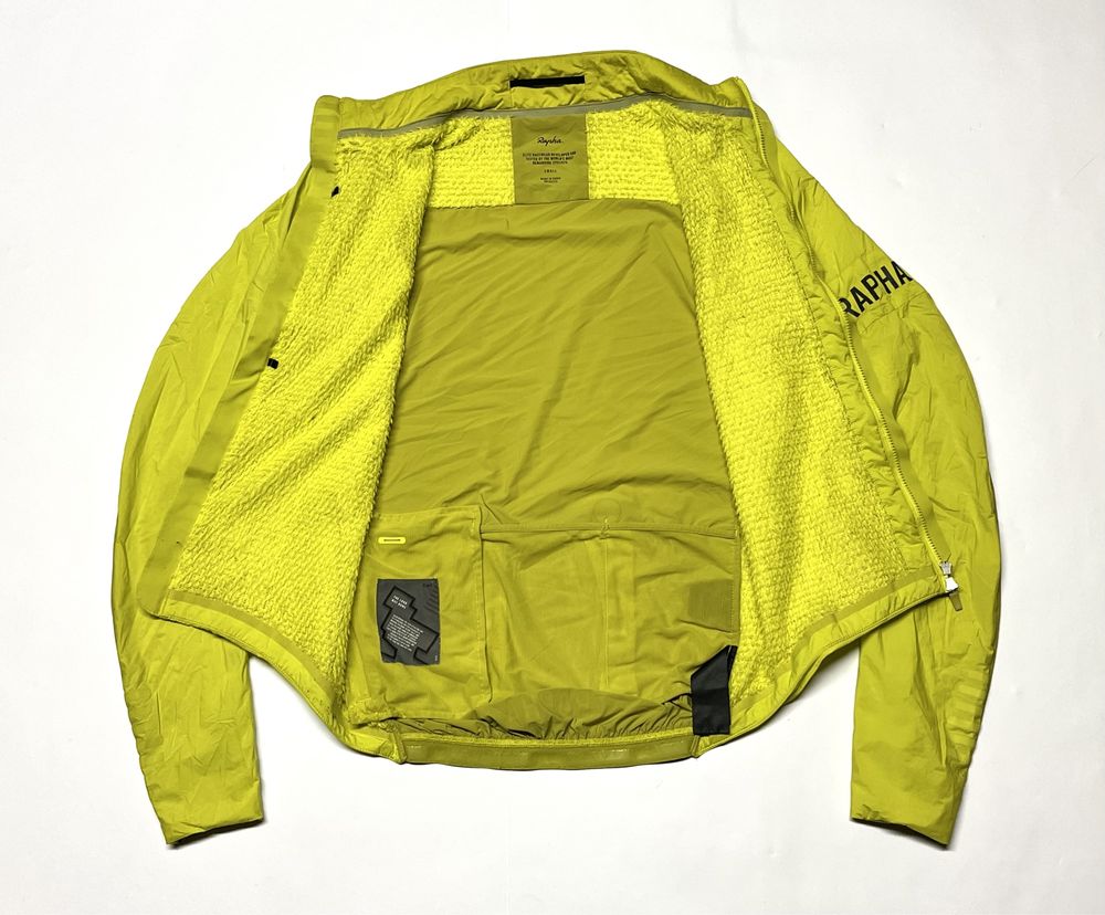 Kurtka rowerowa Rapha Pro team insulated jacket neon Męska r. S