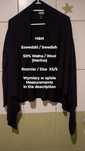 H&M  Szwedzki damski luźny sweter / narzutka, 50% Wełna (Merino), XS/S
