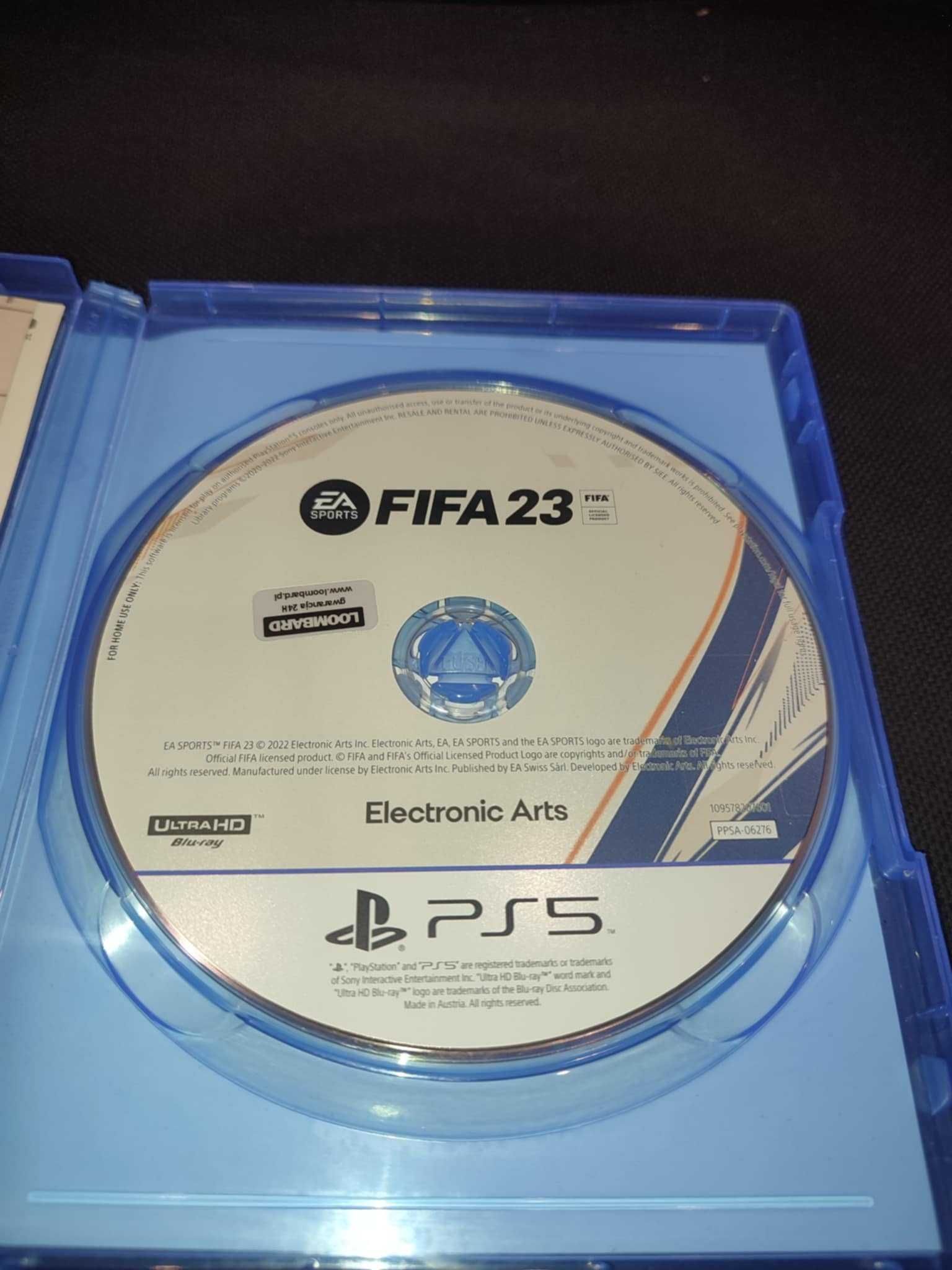 Okazja!!! Gra Fifa 23 na Playstation 5 Ps5! Super Stan!