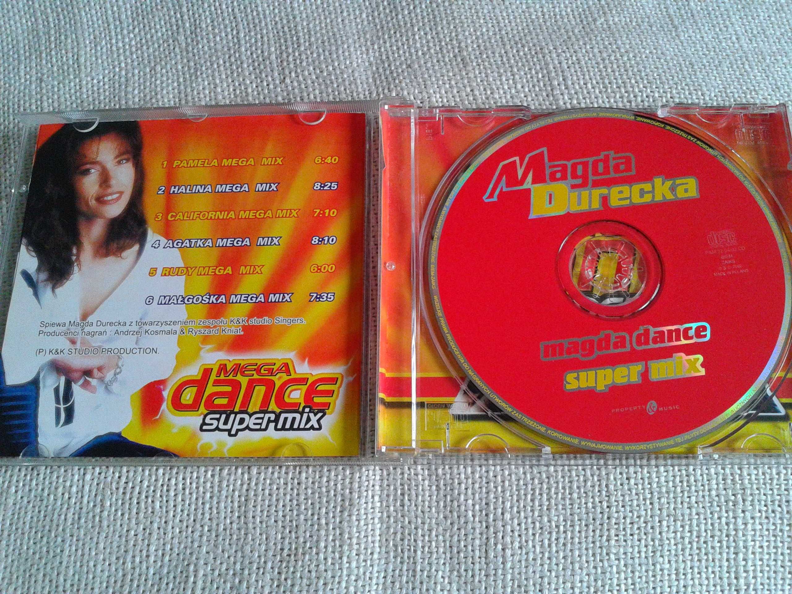 Magda Durecka - Mega Dance Super Mix  CD