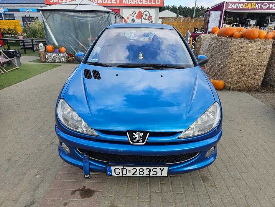 Peugeot 206, 2003/1.6benzyna/KLIMATYZACJA/opłaty aktualne