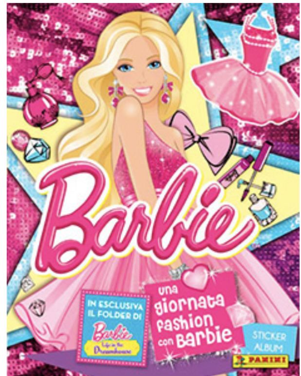 Barbie наклейки Барби для альбома панини panini