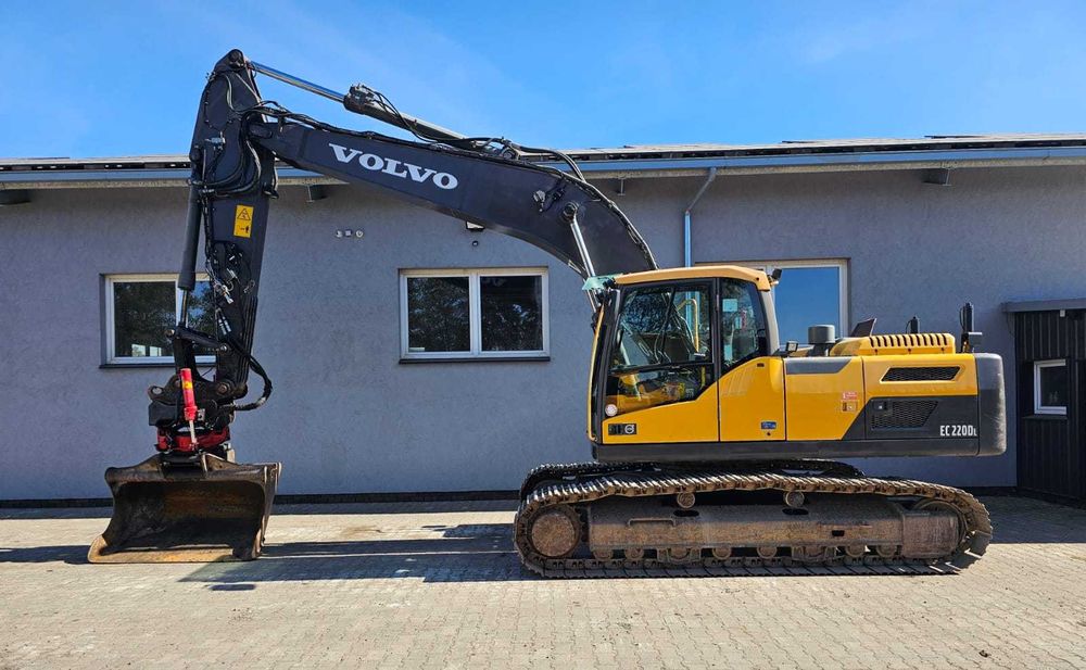 VOLVO EC220 DL Rototilt Inexator GPS 3D Leica Głowica Obrotowa ROTO