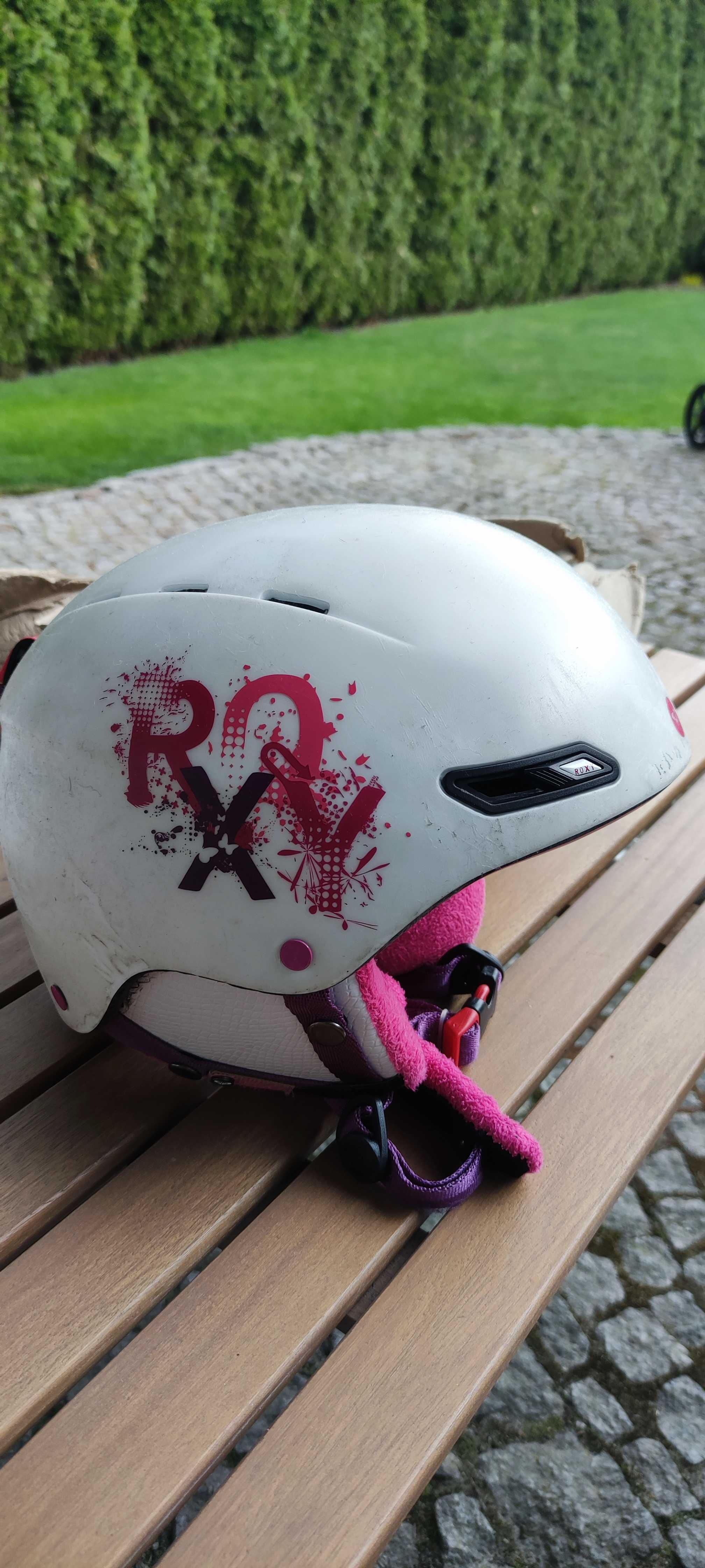 Kask Roxy dla dziewczynki 56cm ZA DARMO