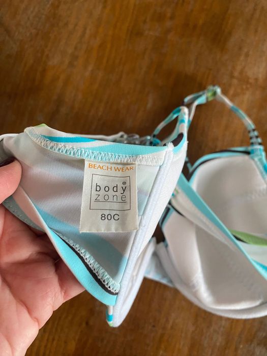 Bikini biustonosz kąpielowy góra od kostiumu paski