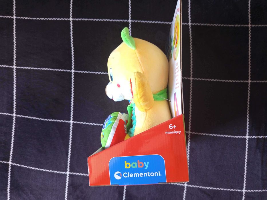 Misiek Lelek Clementoni, zabawka interaktywna
