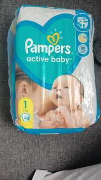 Pampers active baby 1 43 шт
