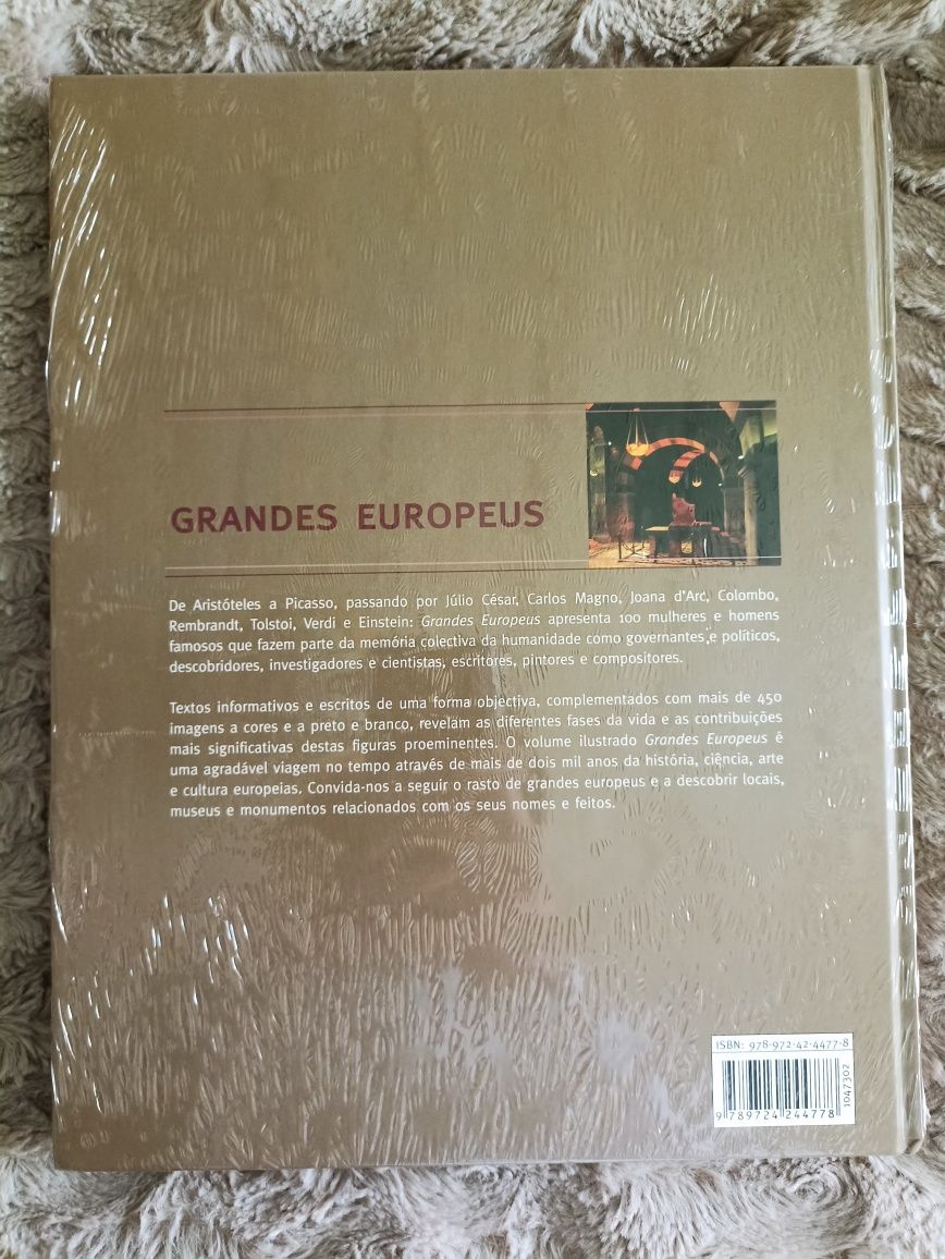 Livro grandes europeus - círculo de leitores