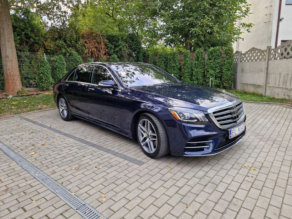 Mercedes-Benz Klasa S Mercedes-Benz s 560 4-Matic L 9G-Tronic, Nieski Przebieg!