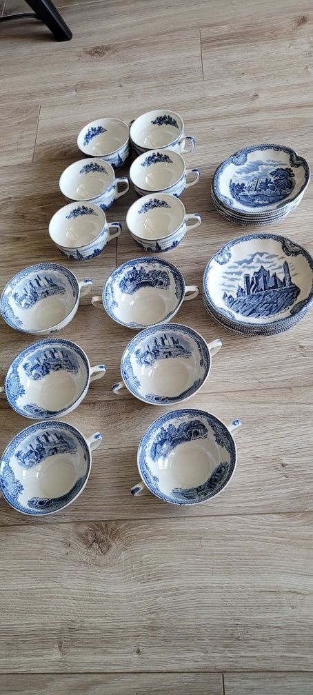 Johnson Bros Old Britain Castles zestaw porcelany