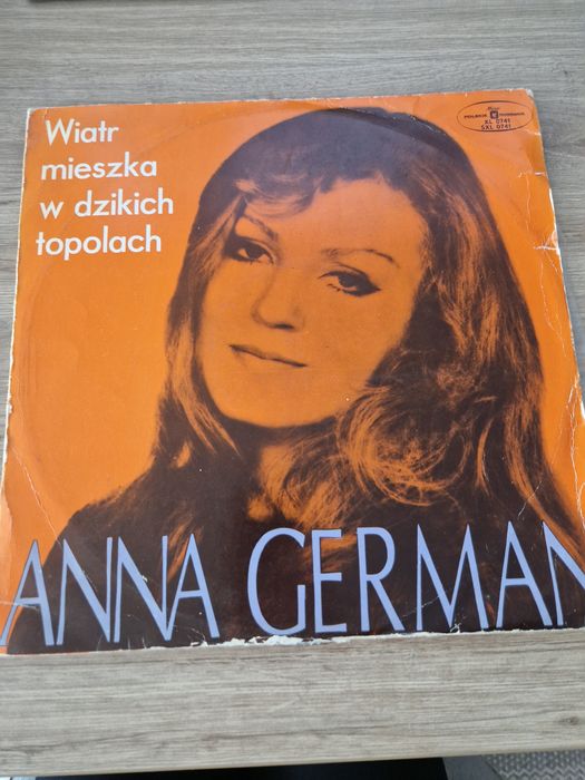 Płyta winylowa Anna German, Wiatr mieszka w dzikich topolach