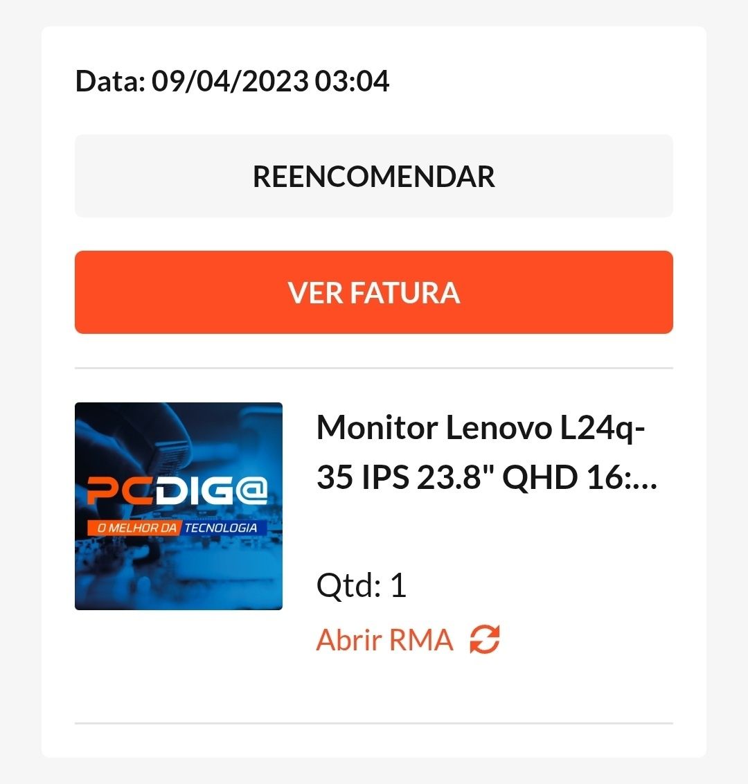 Lenovo L24q-35 QHD 1440p 75 Hz