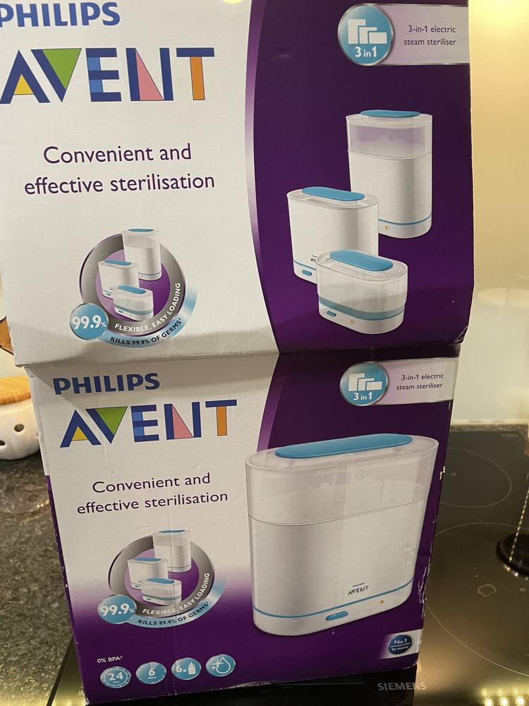 Esterilizador biberoes avent