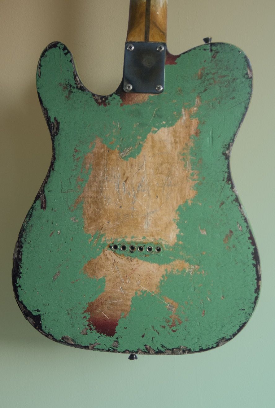Fender telecaster custom relic Bare knuckle pickups