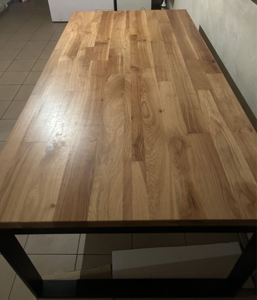Stół debowy, loft 200x100