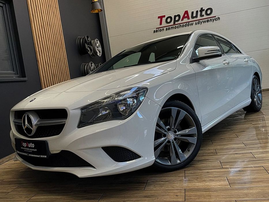 Mercedes-Benz CLA MANUAL * 156KM * BEZWYPADKOWY * gwarancja *  zarejestrowany *