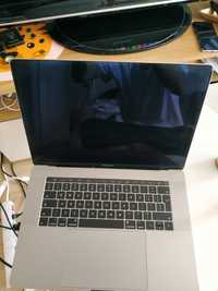 MacBook pro 2016 15 cali Intel core i7 16 GB ram. Uszkodzona matryca