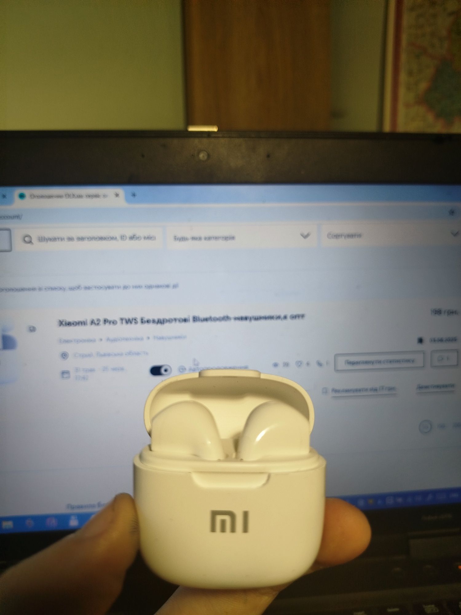Xiaomi A2 Pro TWS Бездротові Bluetooth-навушники,є опт