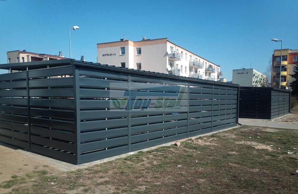 Wiata Śmietnikowa Rowerowa Schowek Narzędziowy Domek Ogrodowy Altana