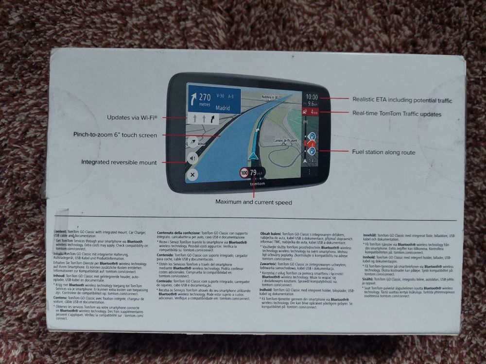 Tomtom go classic 2-го покоління навігатор легкове авто /бус