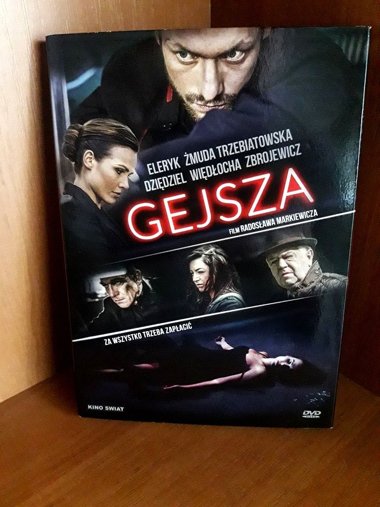 Gejsza film DVD z autografem Marian Dziędziel