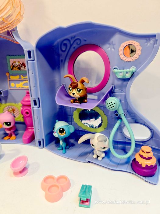 LITTLEST PET SHOP - Domek z Rurą dla Lps + Figurki Lps