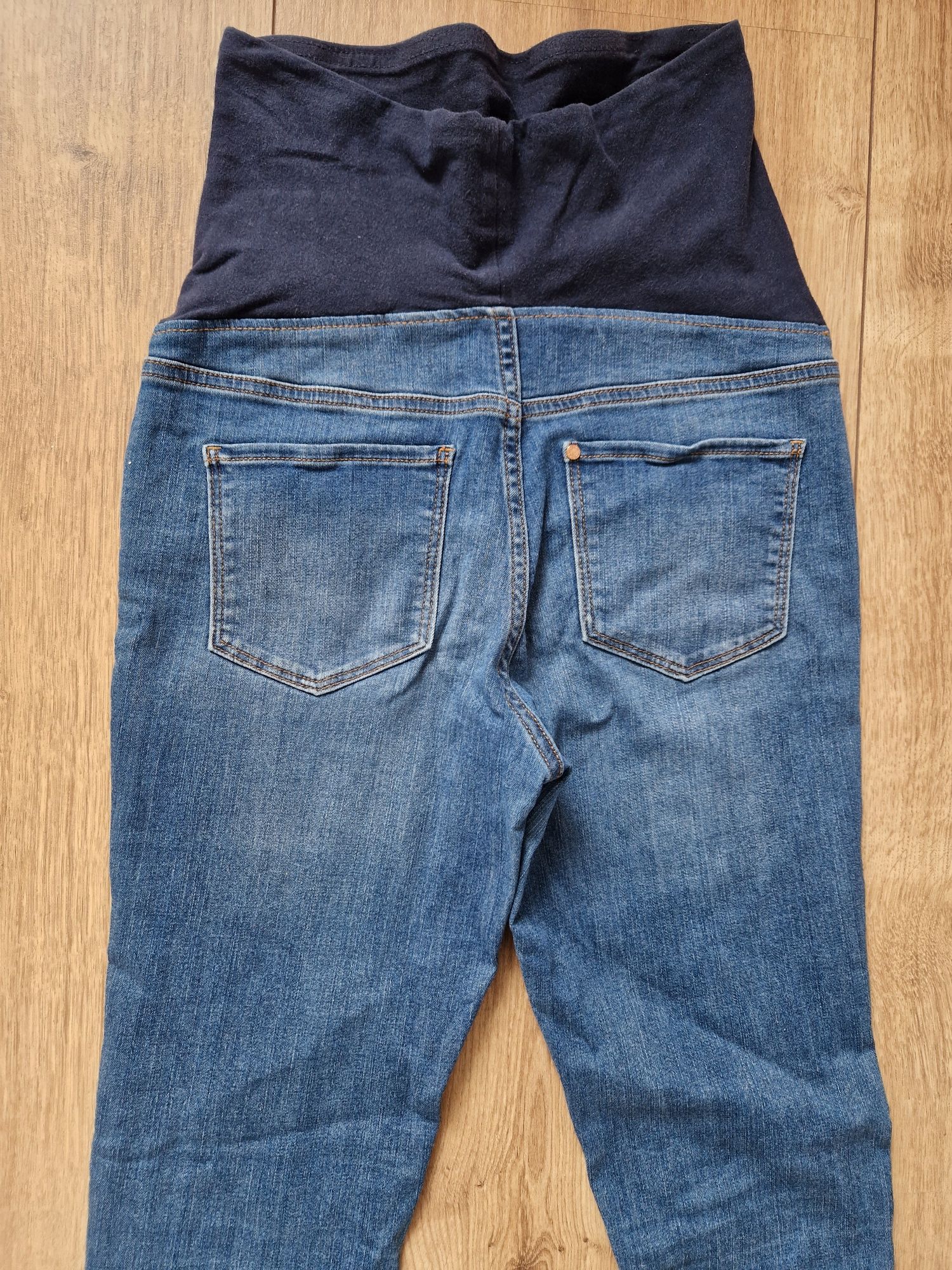 Jeans jeansowe spodnie ciążowe H&M Mama 34/36 xs/s