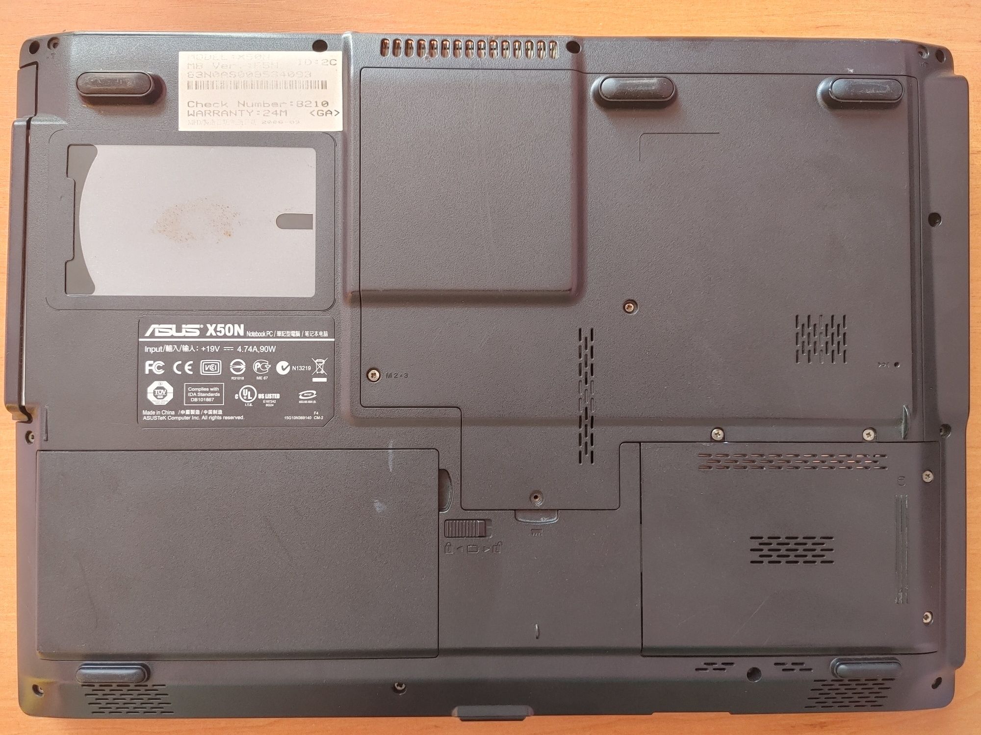 Ноутбук Asus X50N