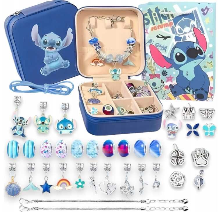 Zestaw do robienia biżuterii Lilo Stitch bransoletki dla dzieci