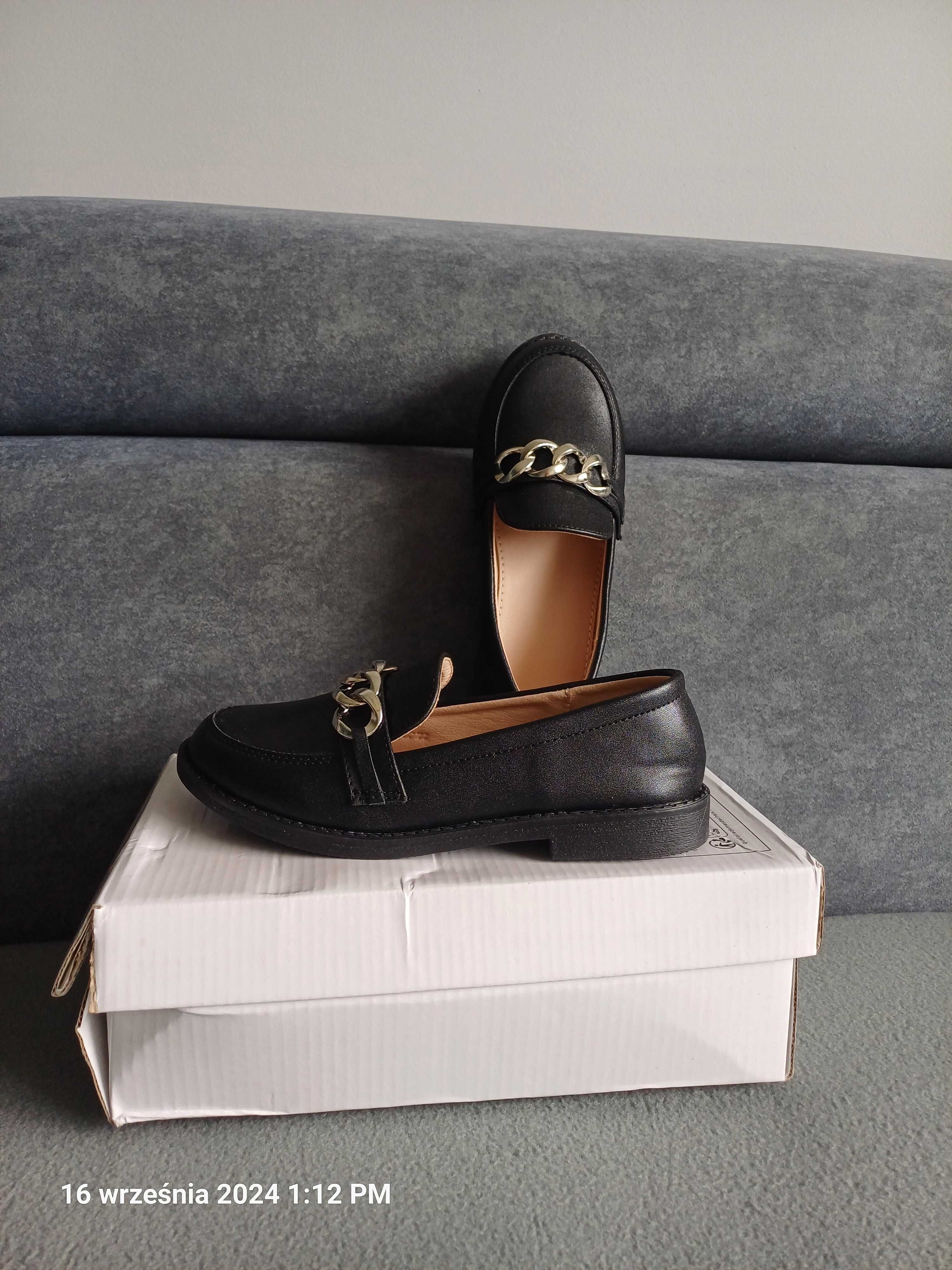 Buty dziewczęce Mokasyny NOWE r.32