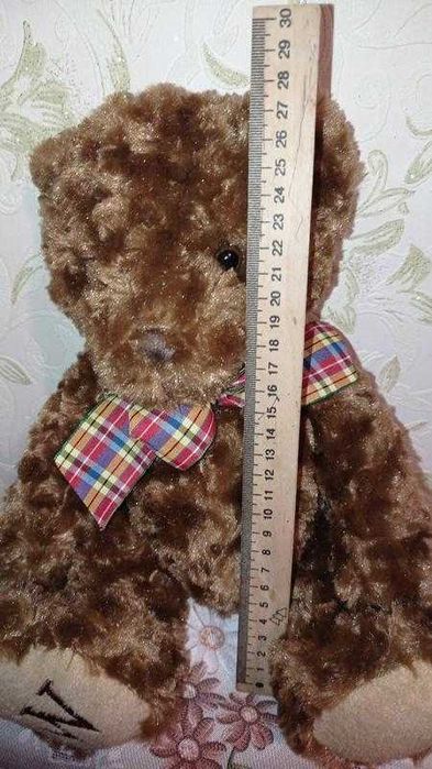 Игрушка мишка с бантиком