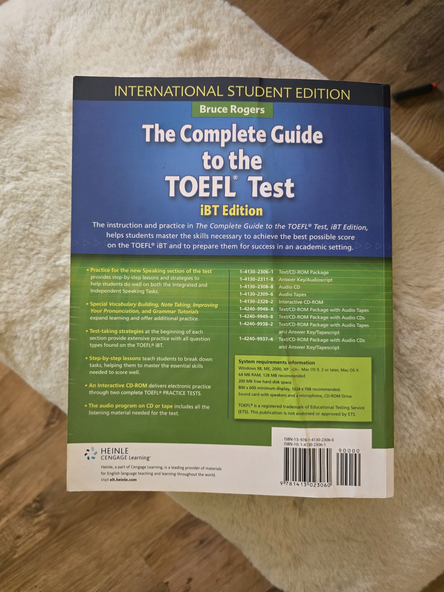 The Complete Guide to the TOEFL Test Bruce Rogers