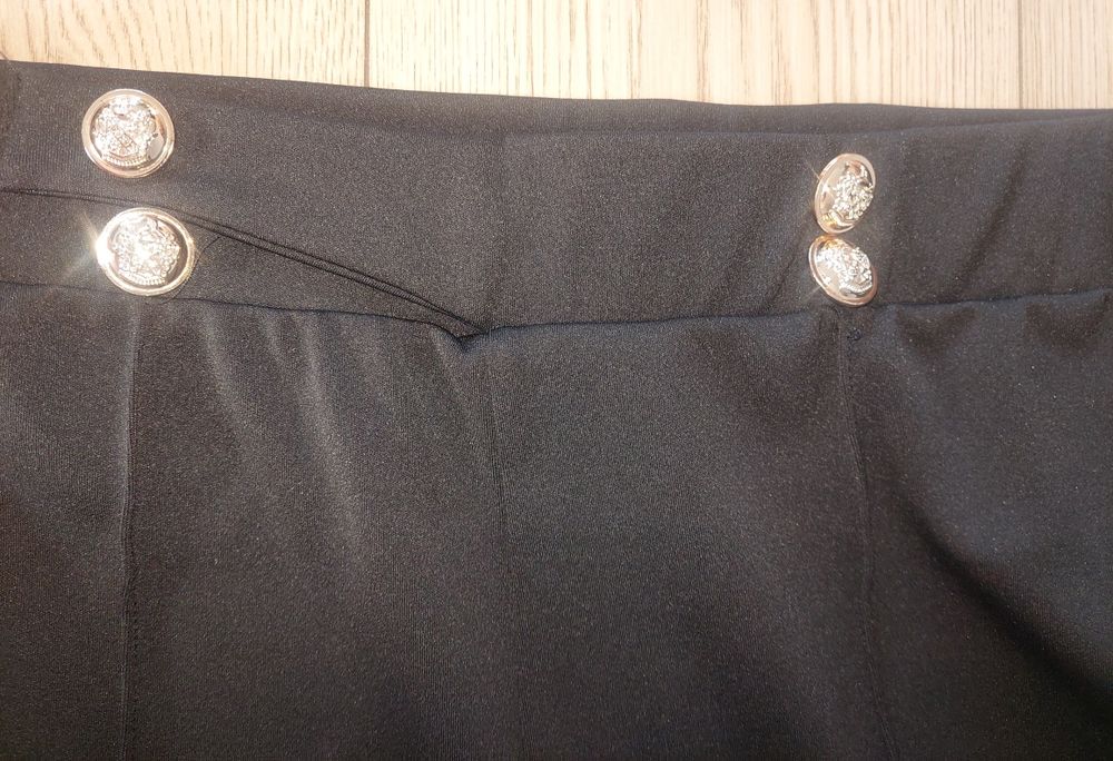 Spodnie r. XL czarne
